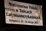 Mistrzostwa Polski PTT i FTS w tańcach latynoamerykańskich 25 - 26.02.2012 Bydgoszcz